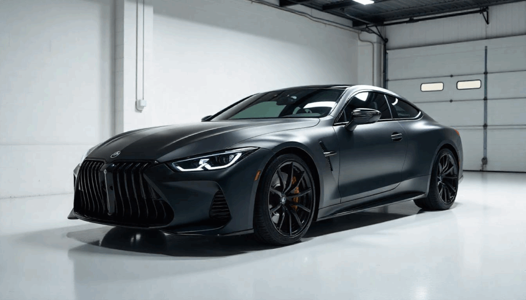 Matte PPF Finish on car