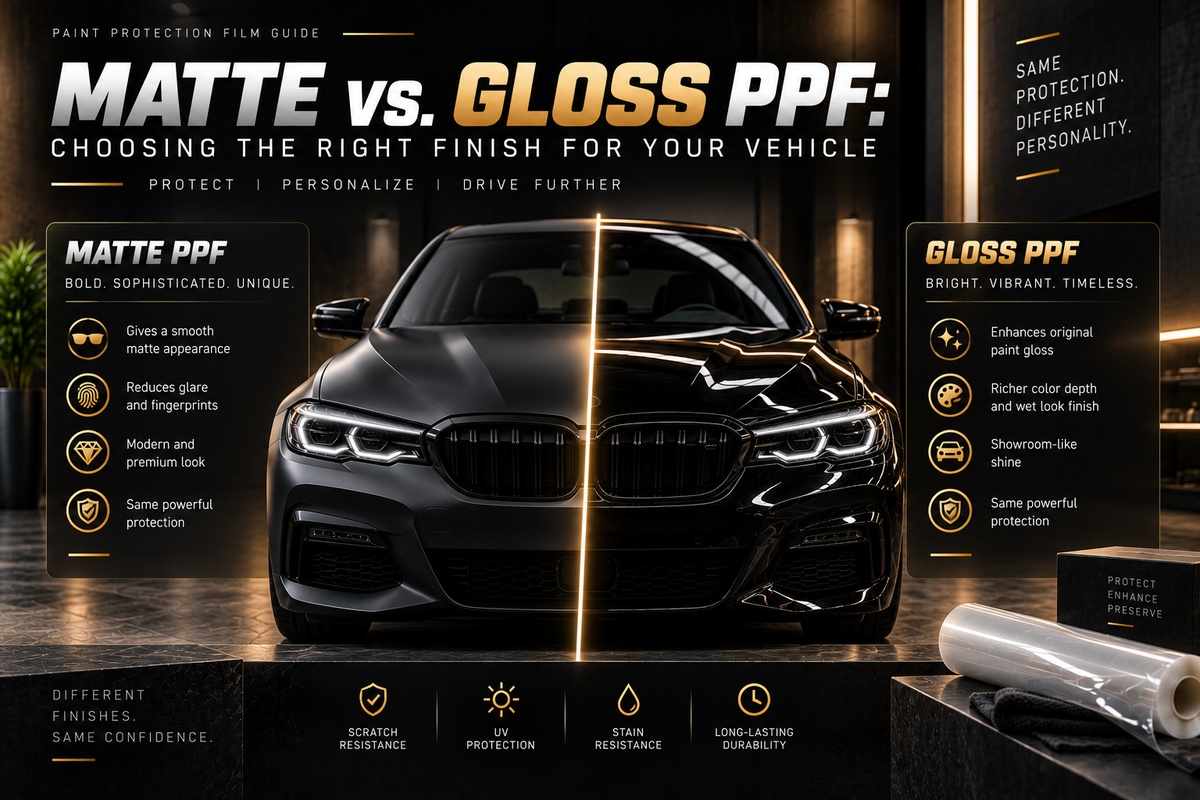 matt vs gloss ppf