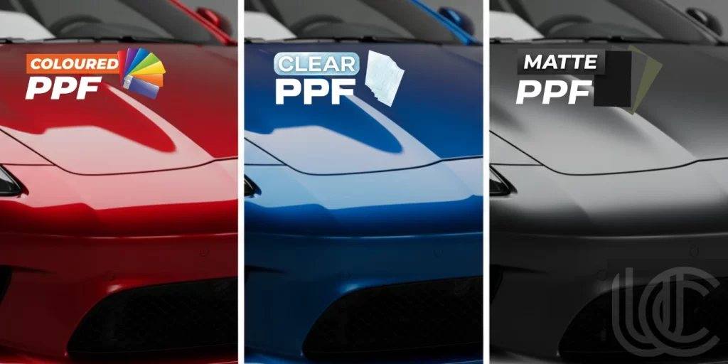 Coloured PPF vs Clear PPF vs Matte PPF: Which Paint Protection Film is Better?