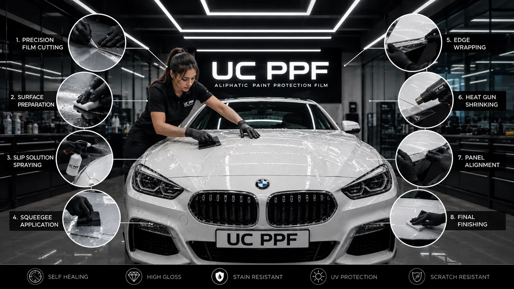 Aliphatic TPU Film for Car