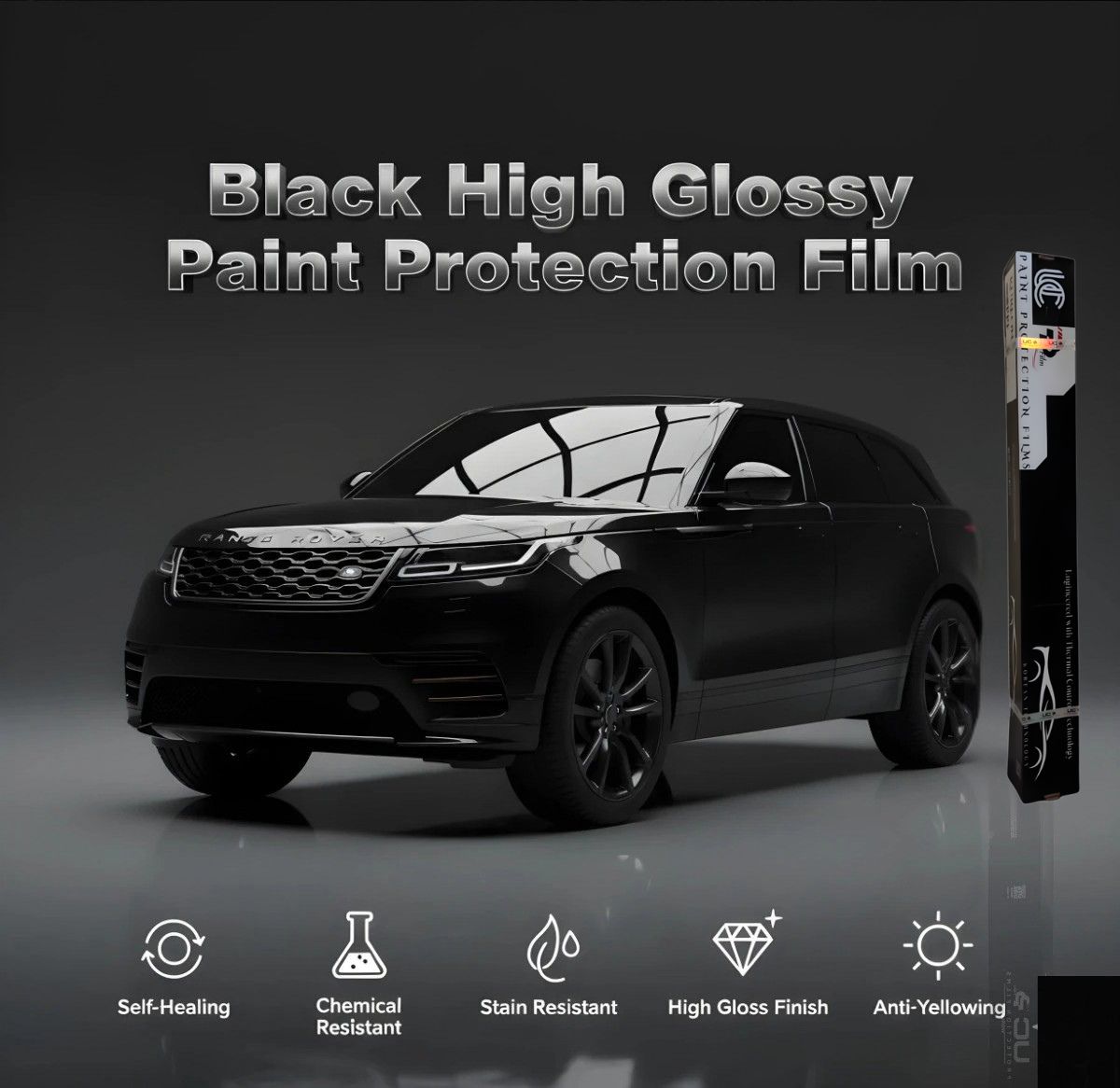 bpp Black PPF for Car- Black Paint Protection Film